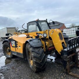 Caterpillar<br>TH 407<br>62 plated machine / 2012<br>road registered<br>9,800 Hours